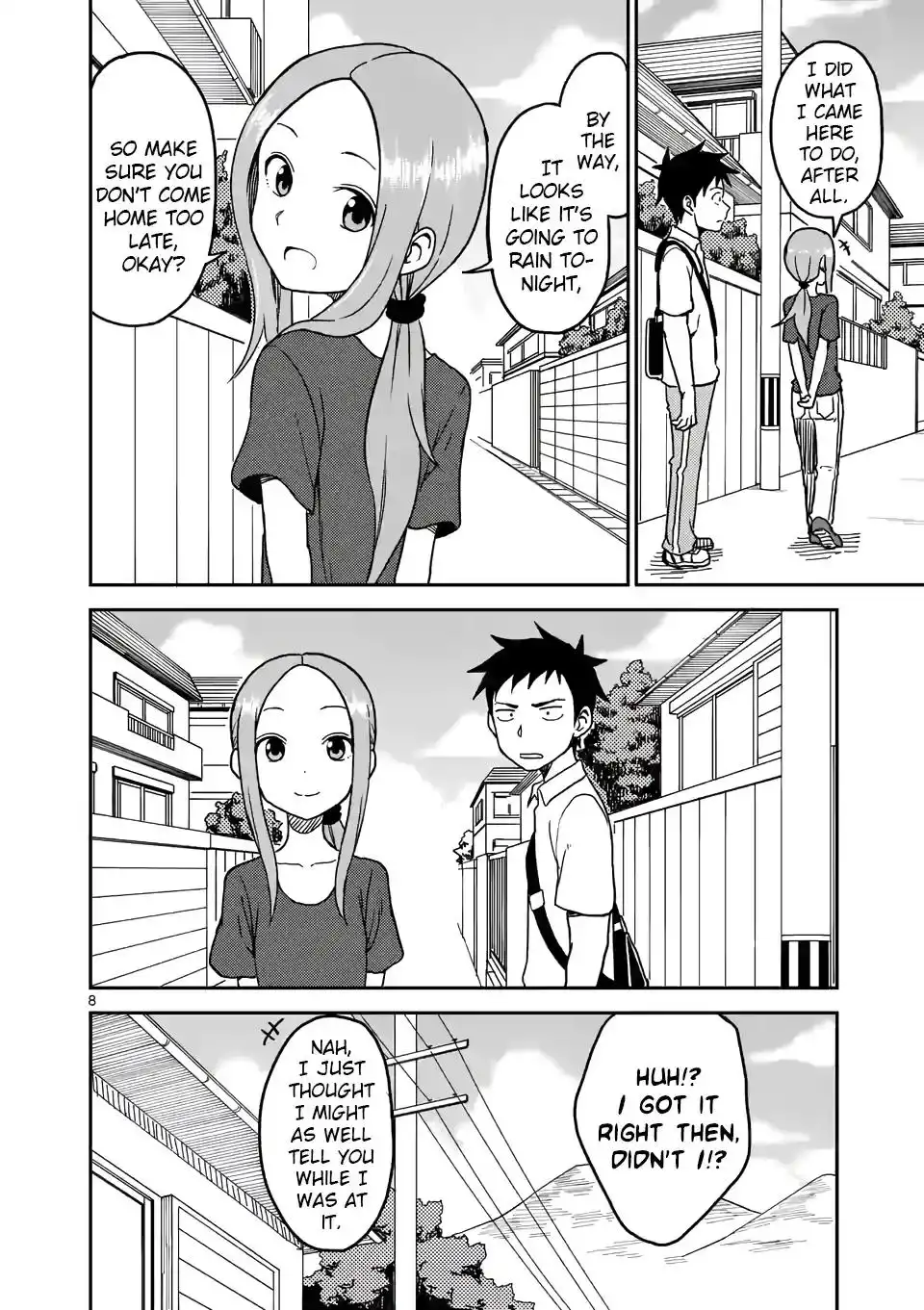 Karakai Jouzu no (Moto) Takagi-san Chapter 99 8